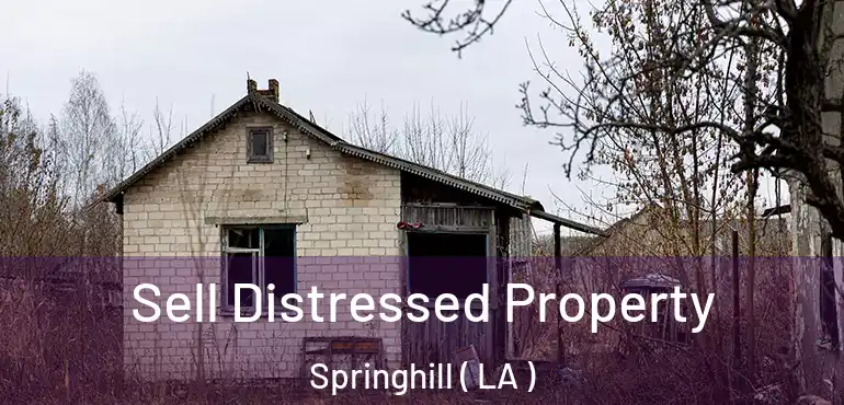  Sell Distressed Property Springhill ( LA )