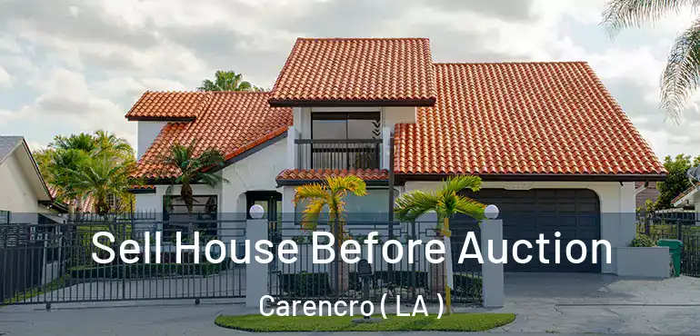  Sell House Before Auction Carencro ( LA )
