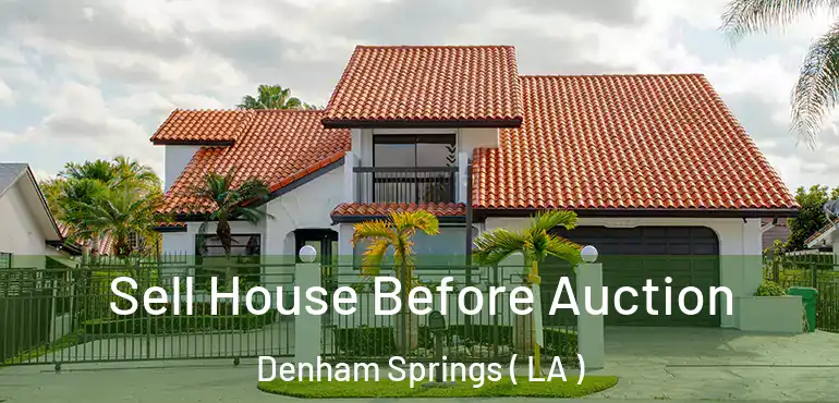  Sell House Before Auction Denham Springs ( LA )