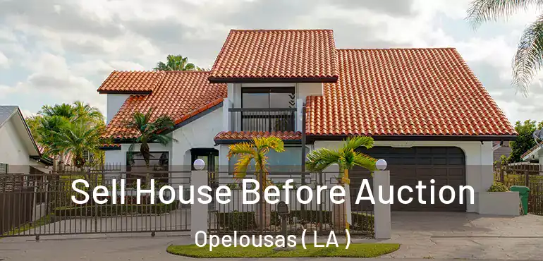  Sell House Before Auction Opelousas ( LA )