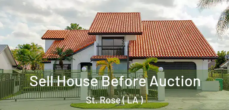  Sell House Before Auction St. Rose ( LA )