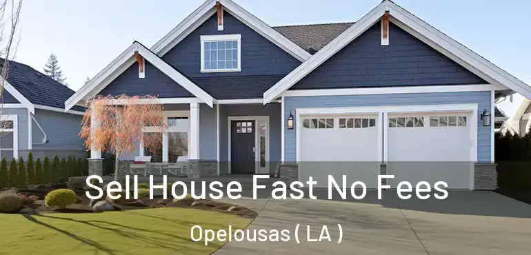 Sell House Fast No Fees Opelousas ( LA )
