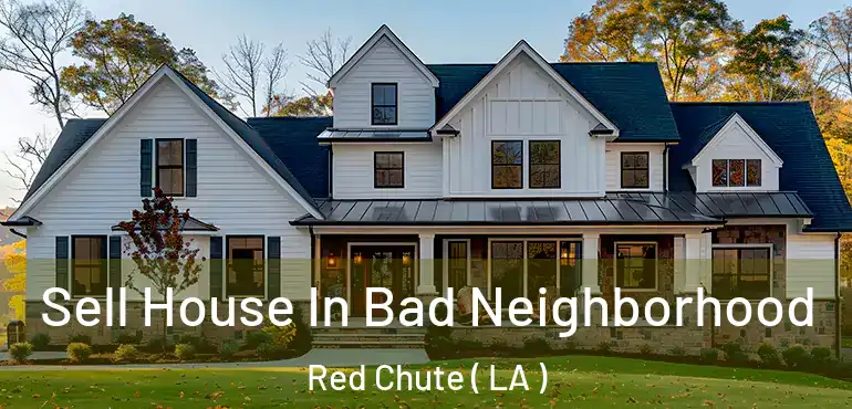  Sell House In Bad Neighborhood Red Chute ( LA )