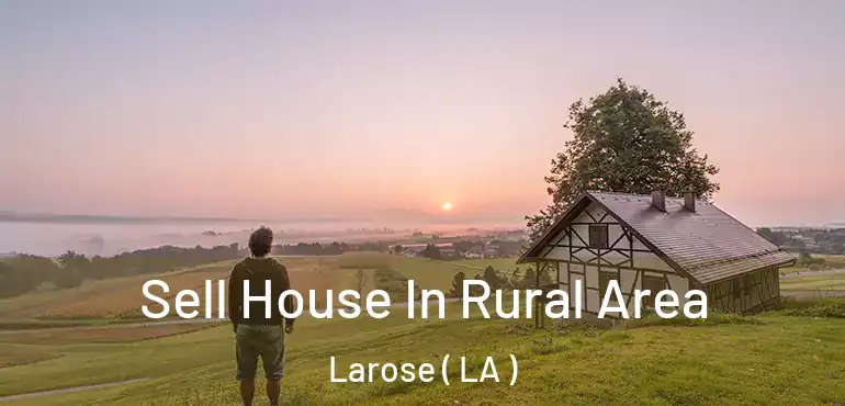  Sell House In Rural Area Larose ( LA )