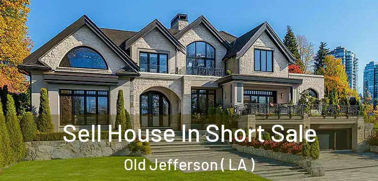  Sell House In Short Sale Old Jefferson ( LA )