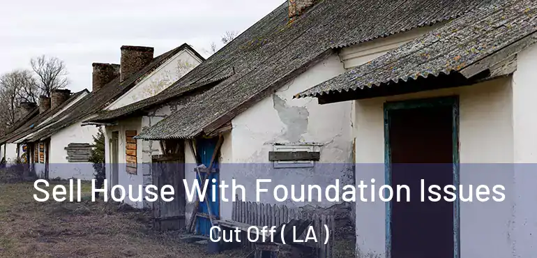 Sell House With Foundation Issues Cut Off ( LA )