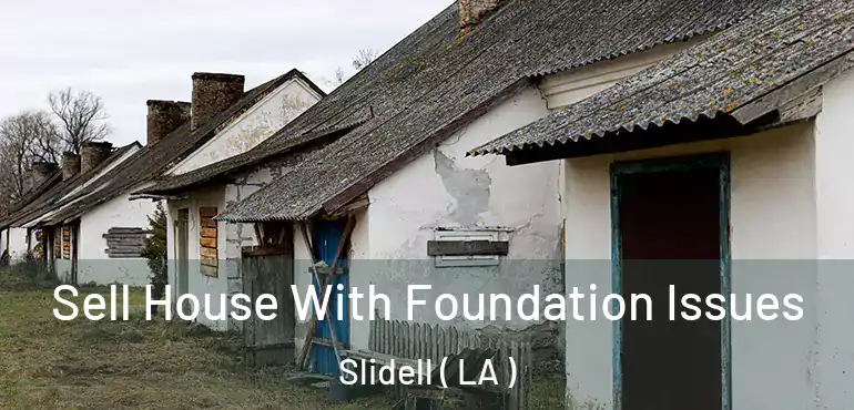  Sell House With Foundation Issues Slidell ( LA )