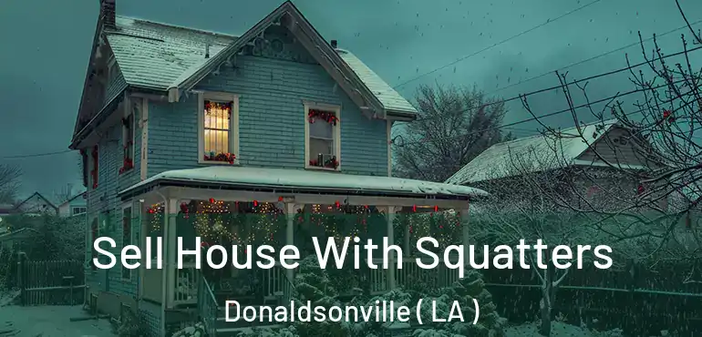  Sell House With Squatters Donaldsonville ( LA )