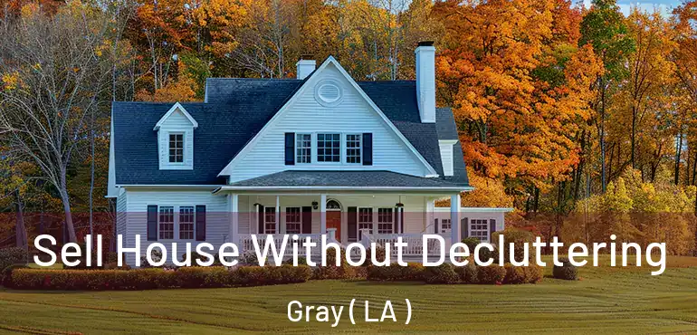  Sell House Without Decluttering Gray ( LA )