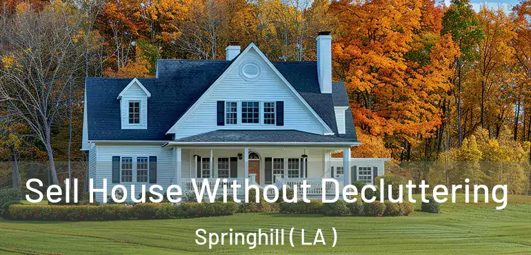  Sell House Without Decluttering Springhill ( LA )