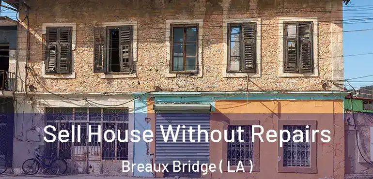  Sell House Without Repairs Breaux Bridge ( LA )