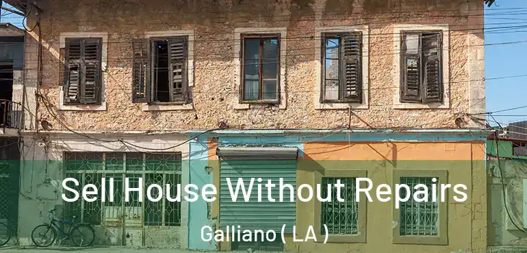 Sell House Without Repairs Galliano ( LA )