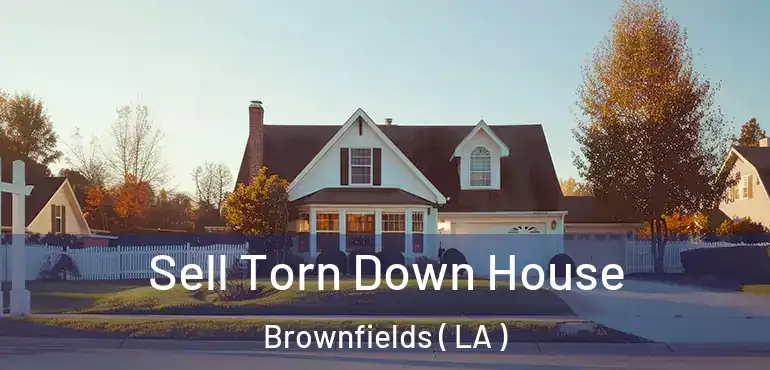  Sell Torn Down House Brownfields ( LA )