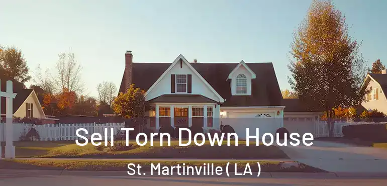  Sell Torn Down House St. Martinville ( LA )