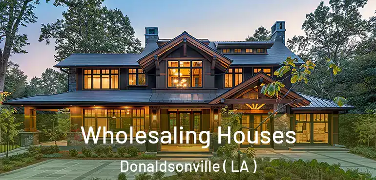  Wholesaling Houses Donaldsonville ( LA )