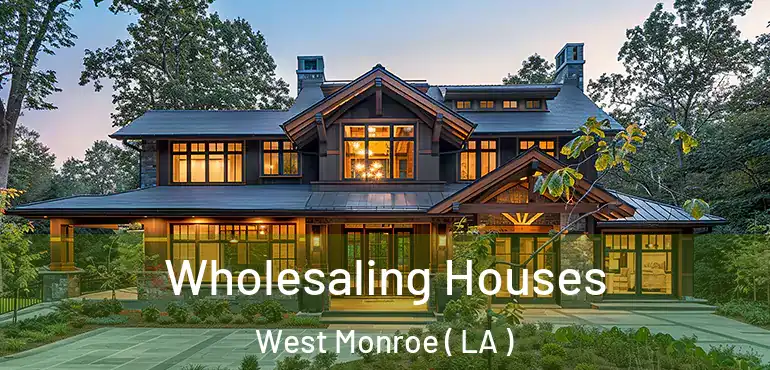  Wholesaling Houses West Monroe ( LA )